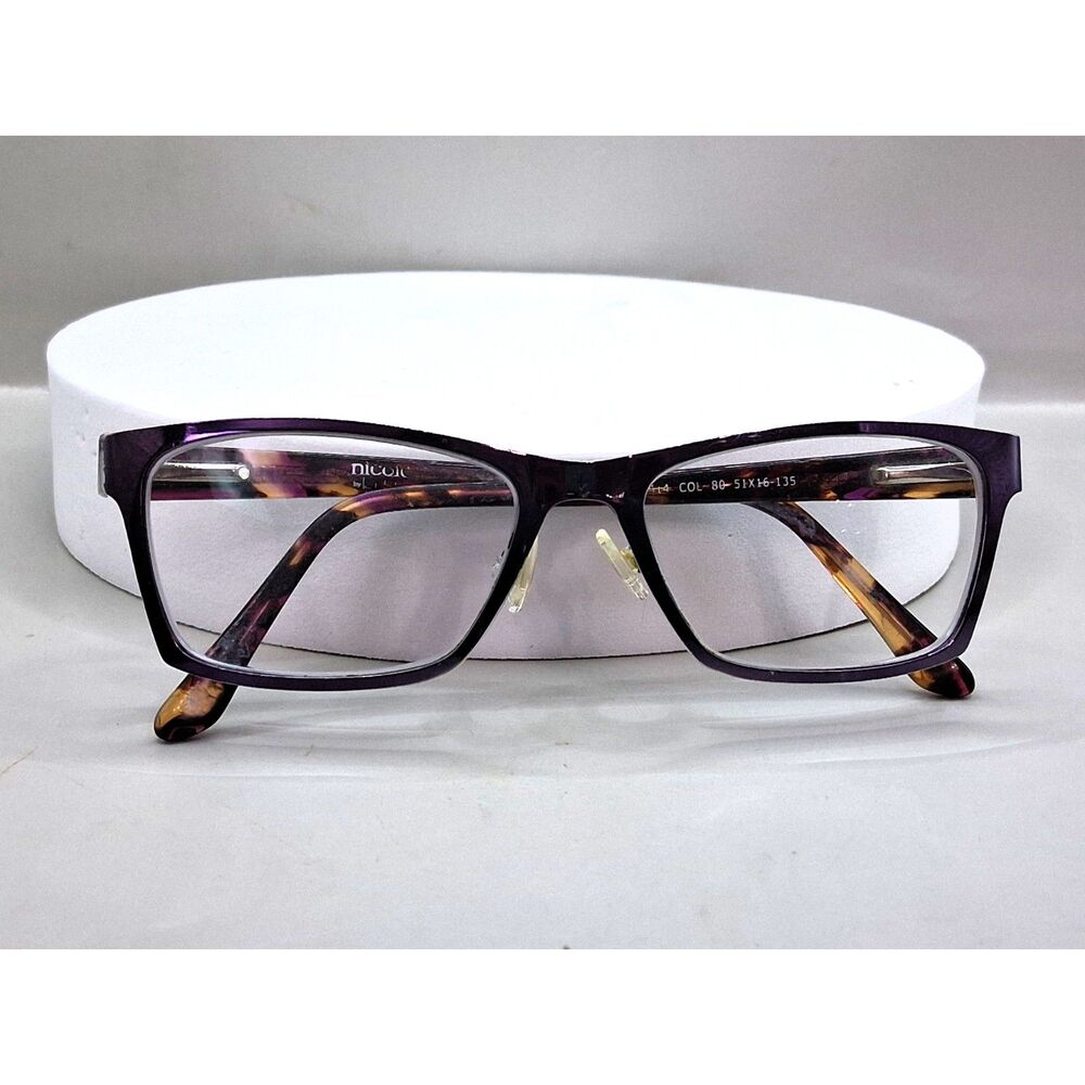 Nicole Miller Eyewear Eyeglasses Frames Tortoise 51-18-135